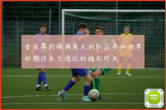 舍甫琴科强调意大利队应参加世界杯期待米兰德比的精彩对决